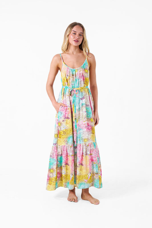 Primrose The Label - Aquaria Mermaid Maxi Dress