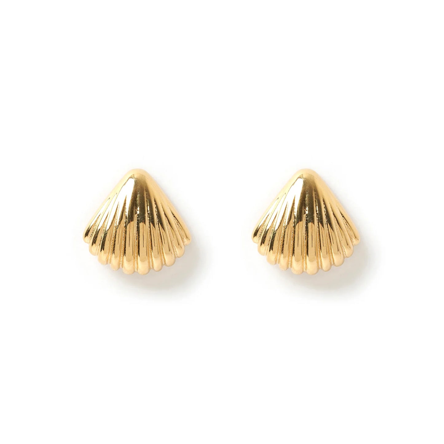 Arms of Eve Perla Gold Shell Earrings