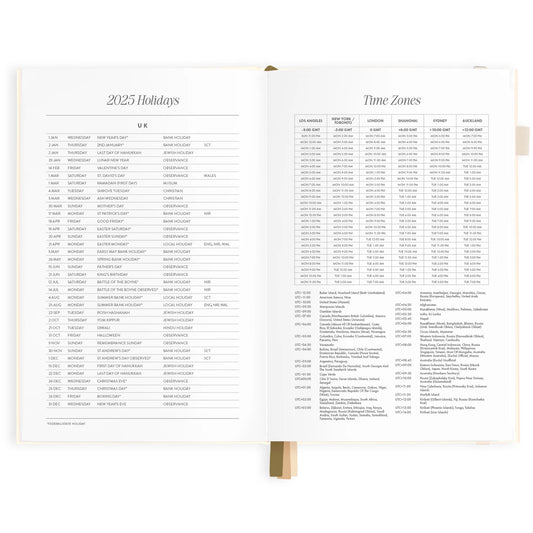 Fox & Fallow 2025 Horisontal Planner