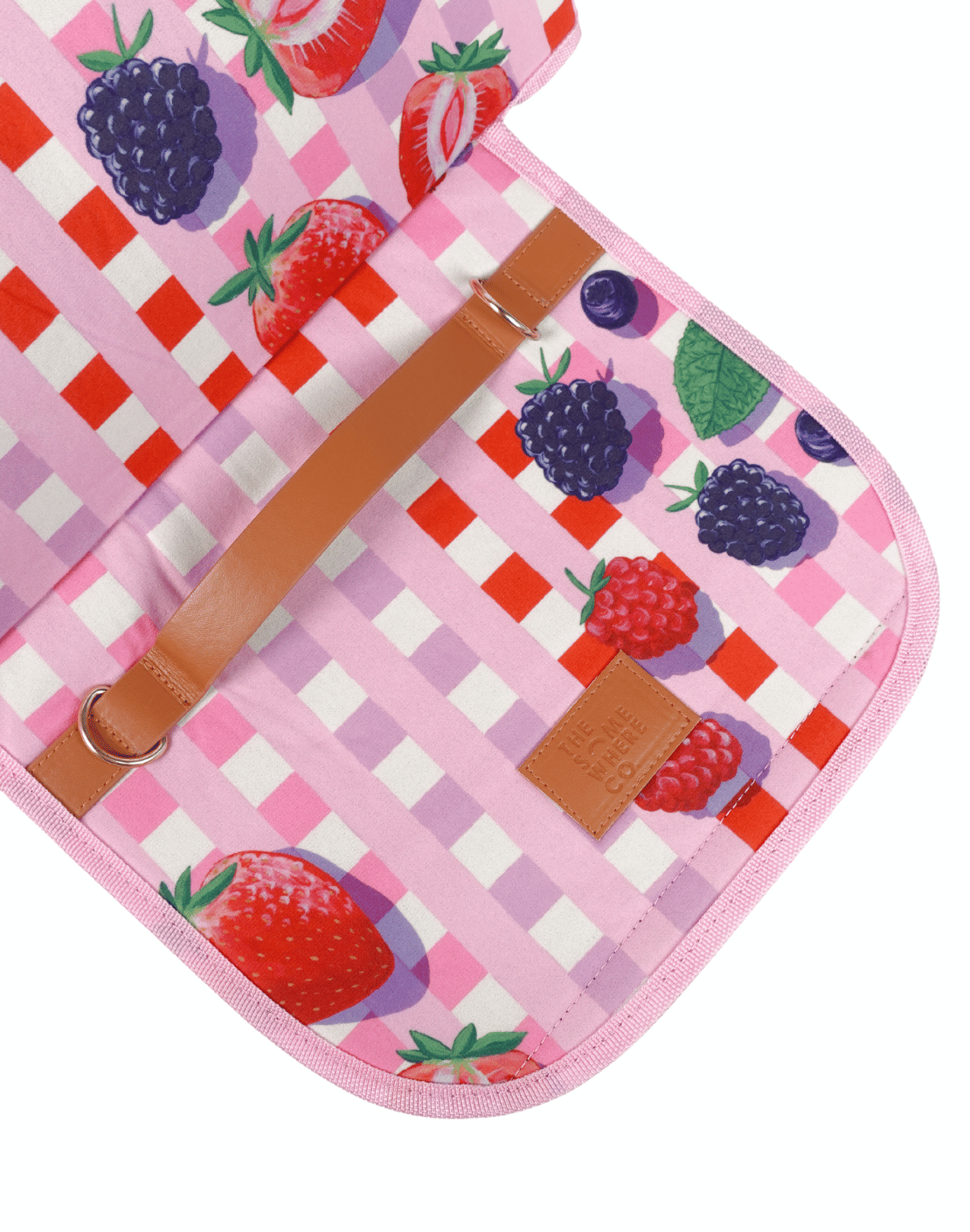 The Somewhere Co Sundae Cherries Picnic Rug