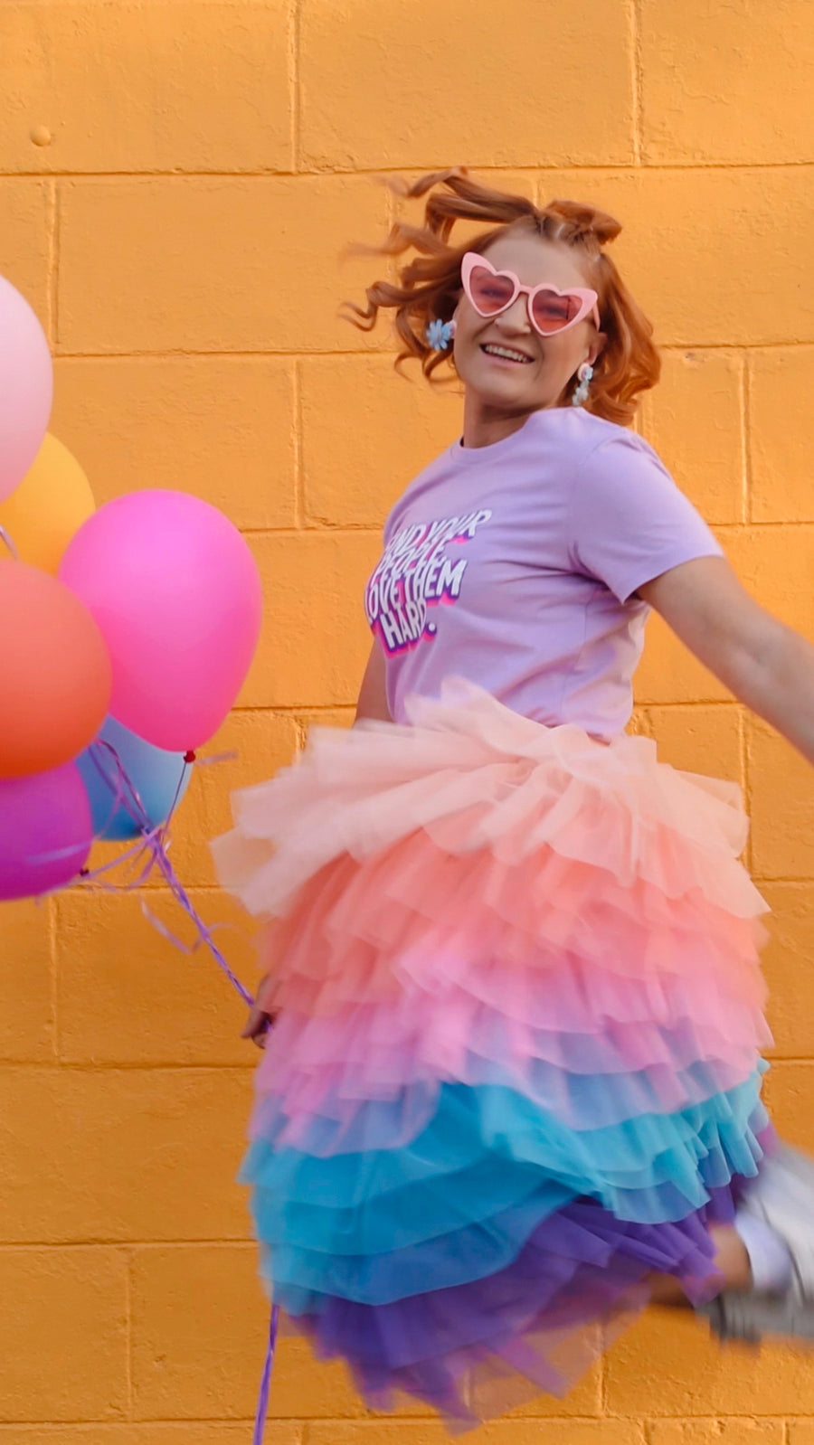 Confetti Rebels- Rainbow Connection Tulle Skirt