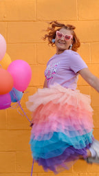 Confetti Rebels- Rainbow Connection Tulle Skirt