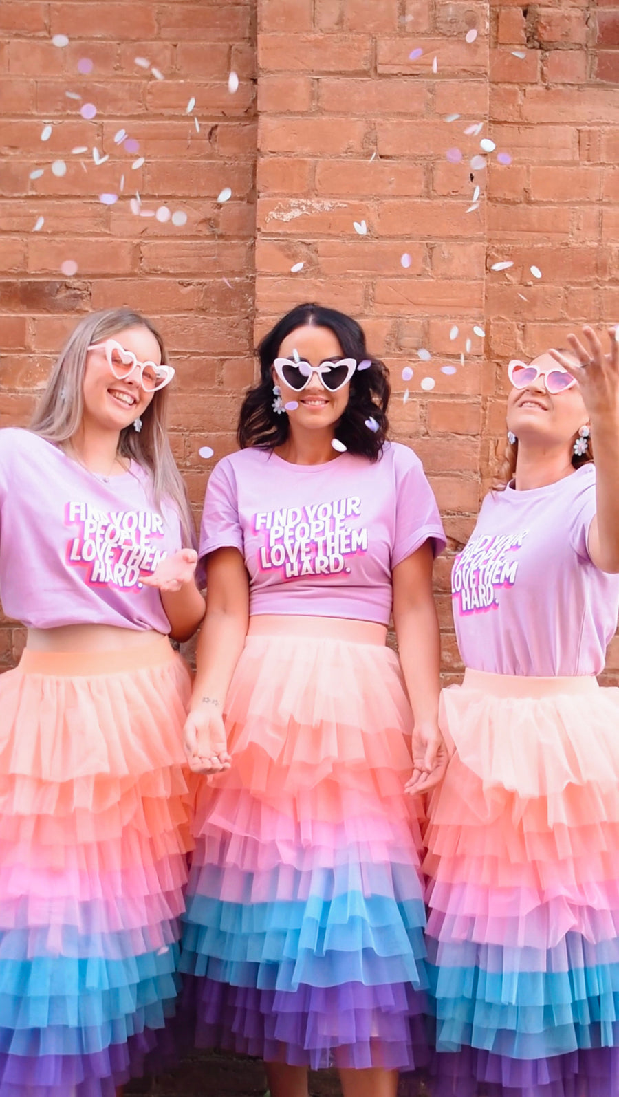 Confetti Rebels- Rainbow Connection Tulle Skirt