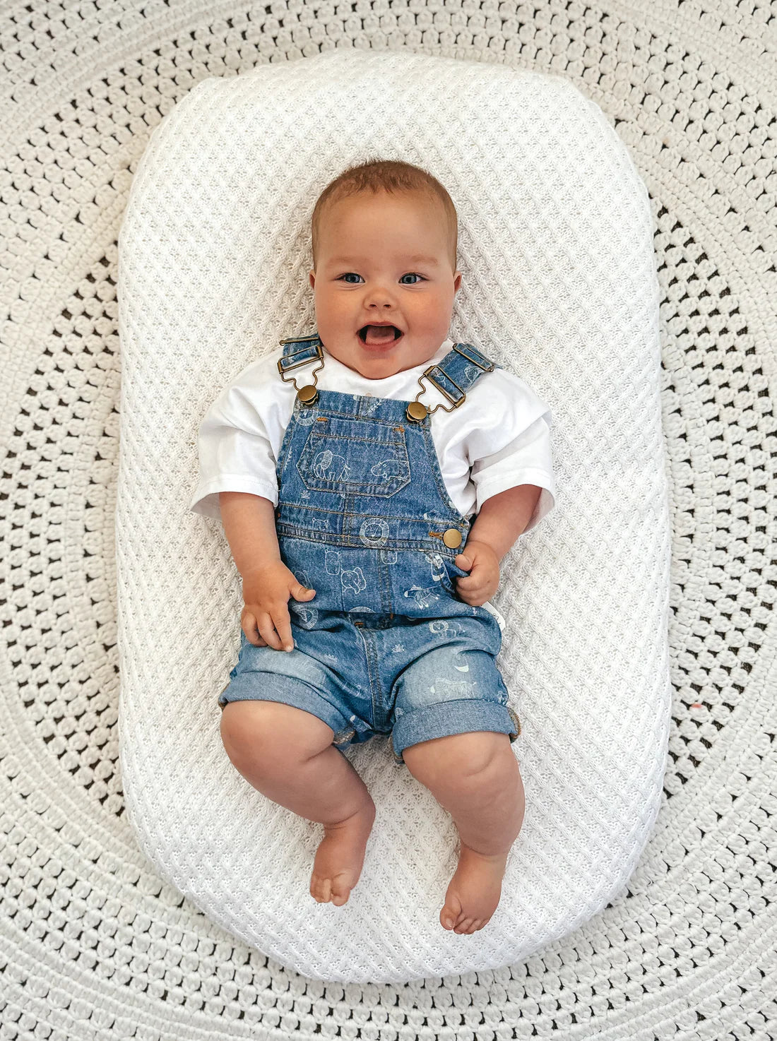 Aster & Oak - Mid Denim Safari Overalls