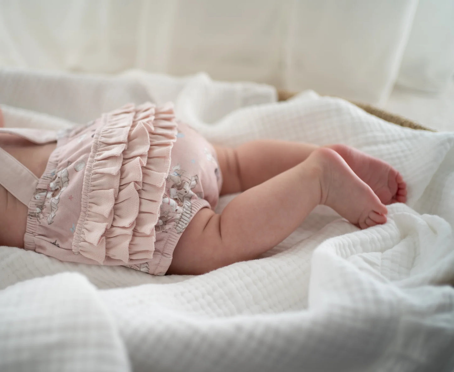 Aster & Oak - Carousel Ruffle Playsuit