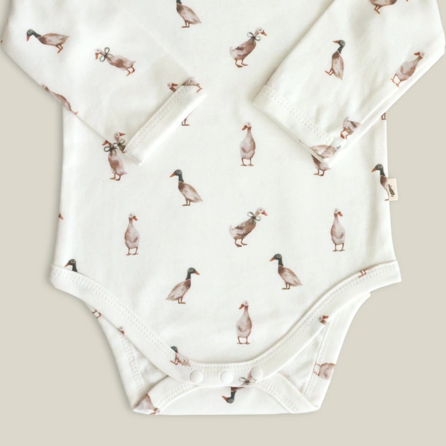 Fledge And Thread Long sleeve bodysuit - Duck
