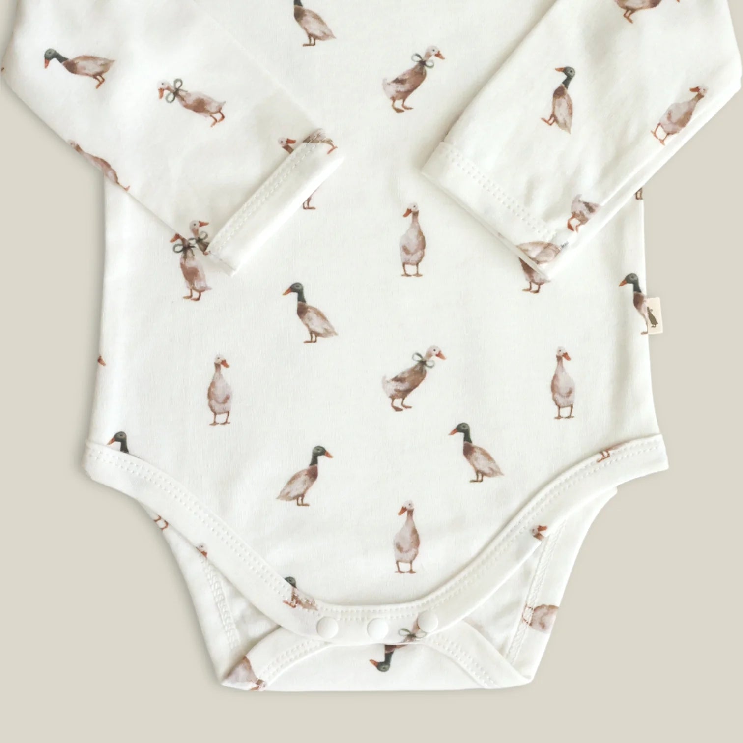 Fledge And Thread Long sleeve bodysuit - Duck