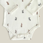 Fledge And Thread Long sleeve bodysuit - Bunny