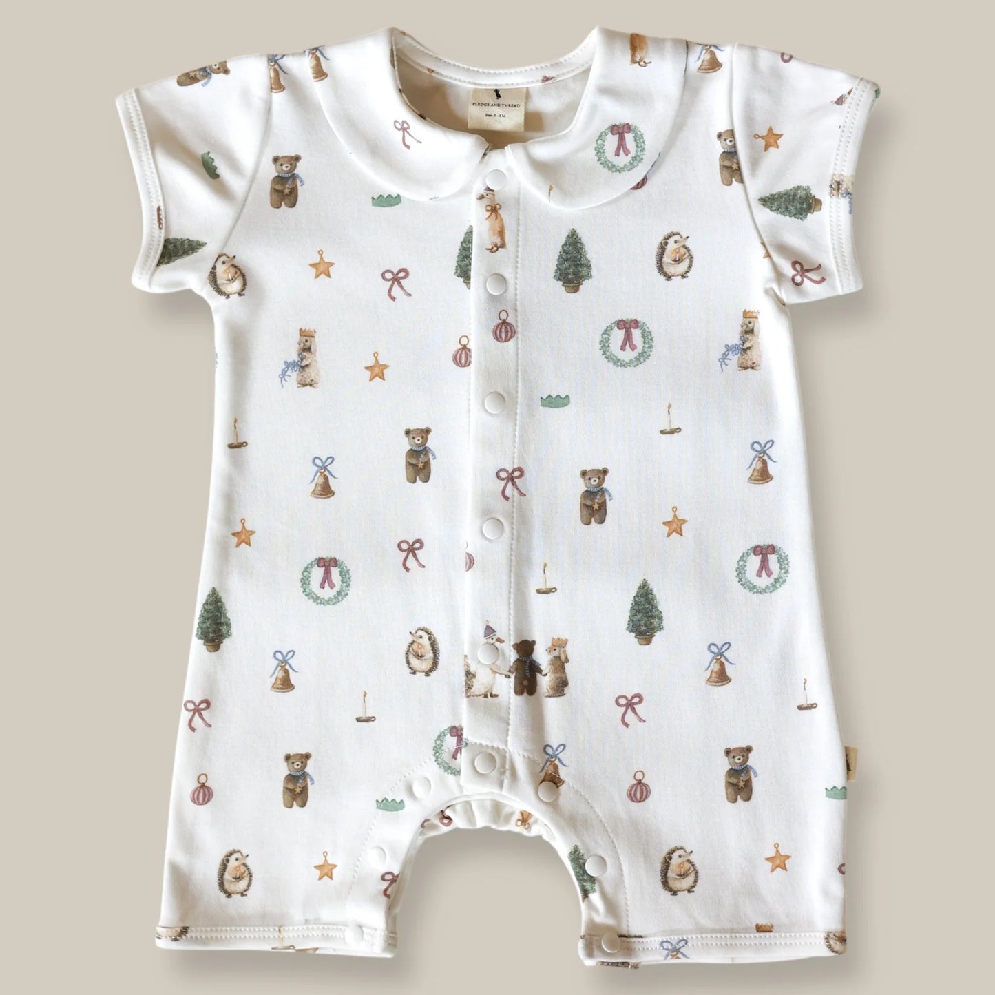 Fledge And Thread Romper - Christmas Friends