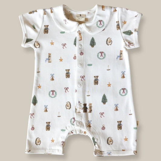 Fledge And Thread Romper - Christmas Friends