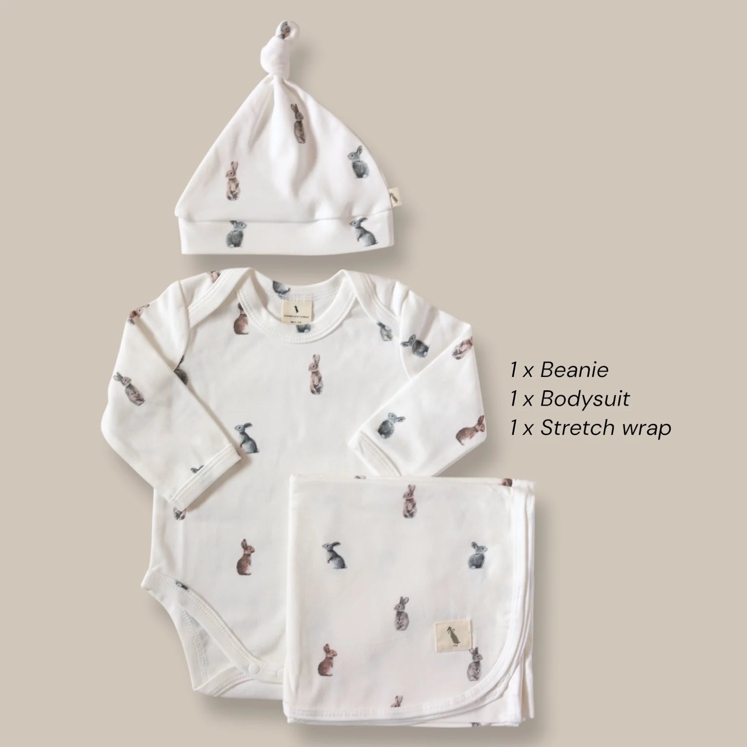 Fledge & Thread Baby Gift Box - Bunny