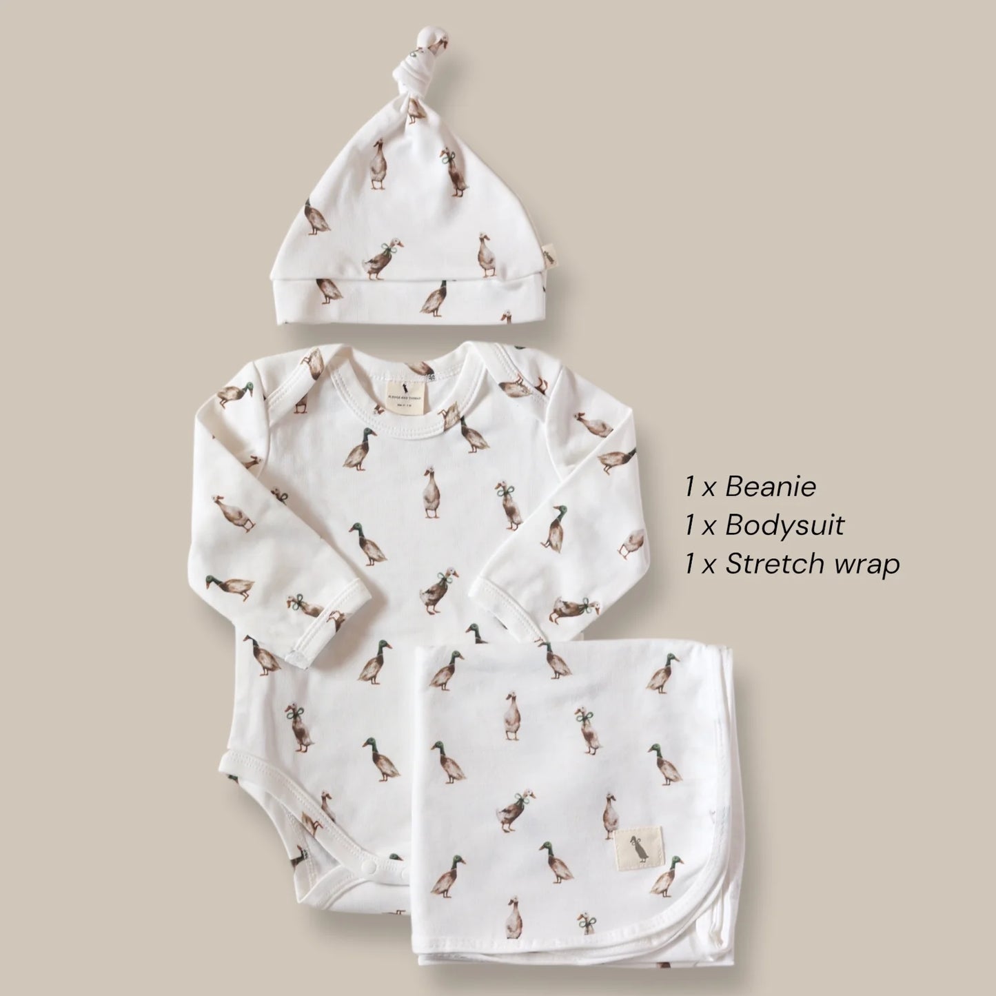 Fledge And Thread Baby Gift Box - Duck