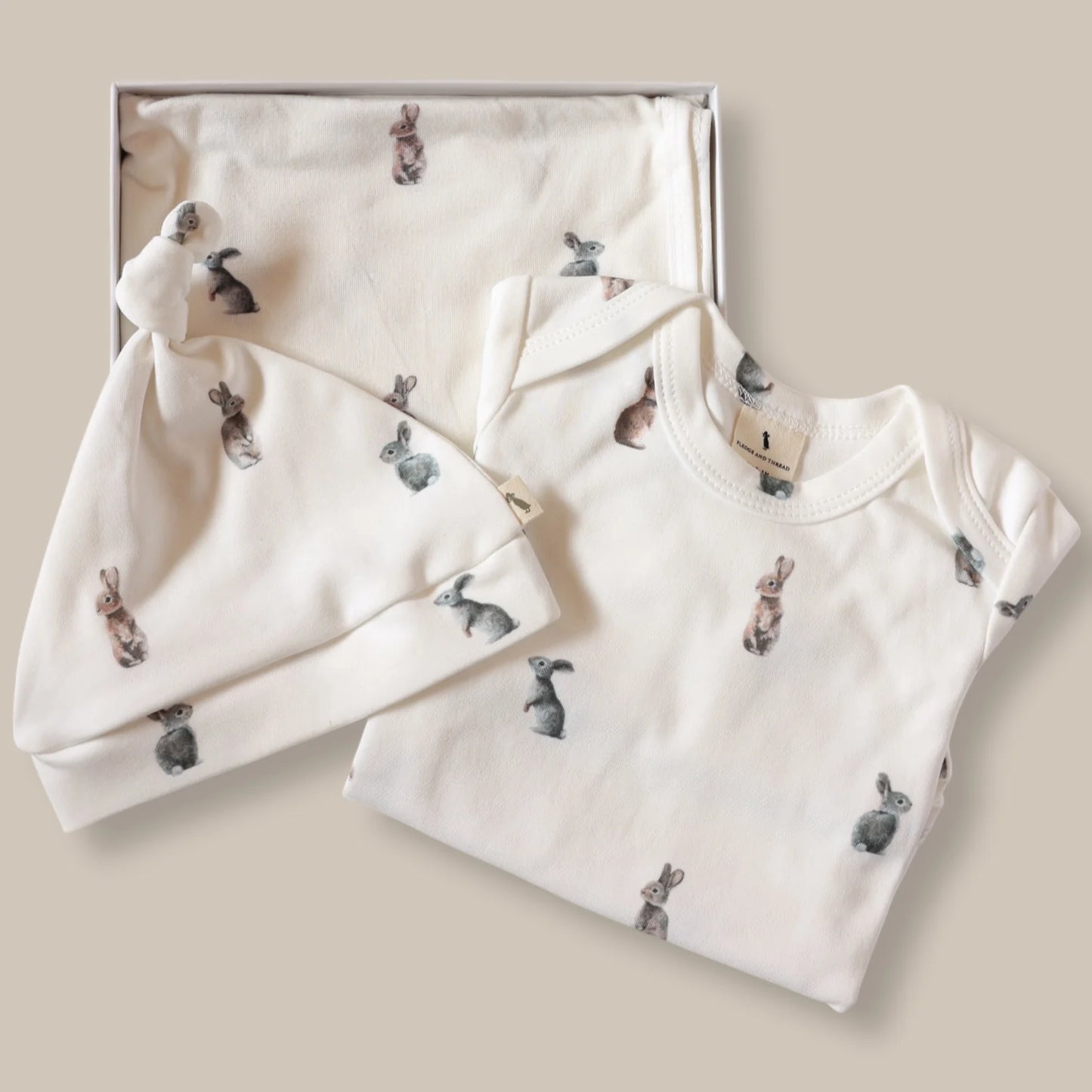 Fledge & Thread Baby Gift Box - Bunny