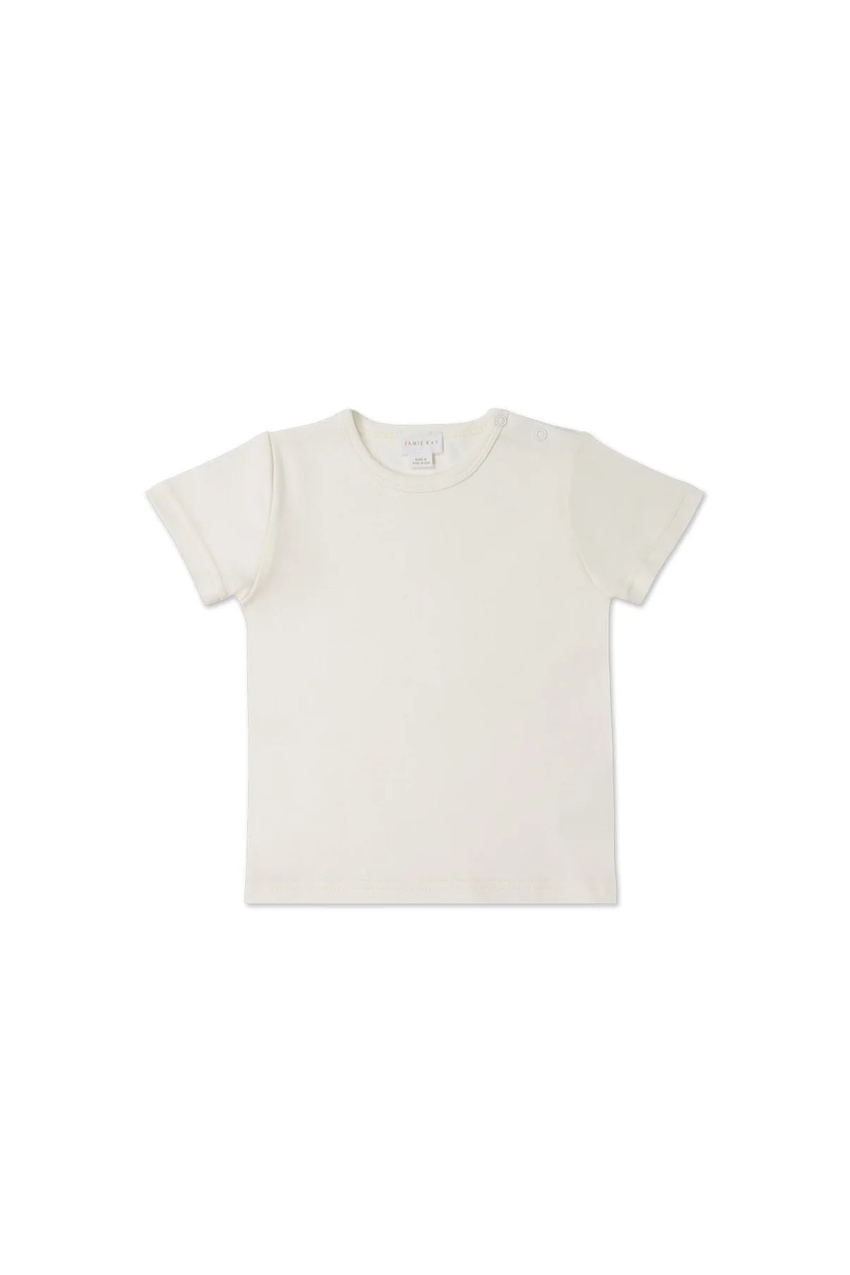 Jamie Kay Pima Cotton Aude Tee - Whisper