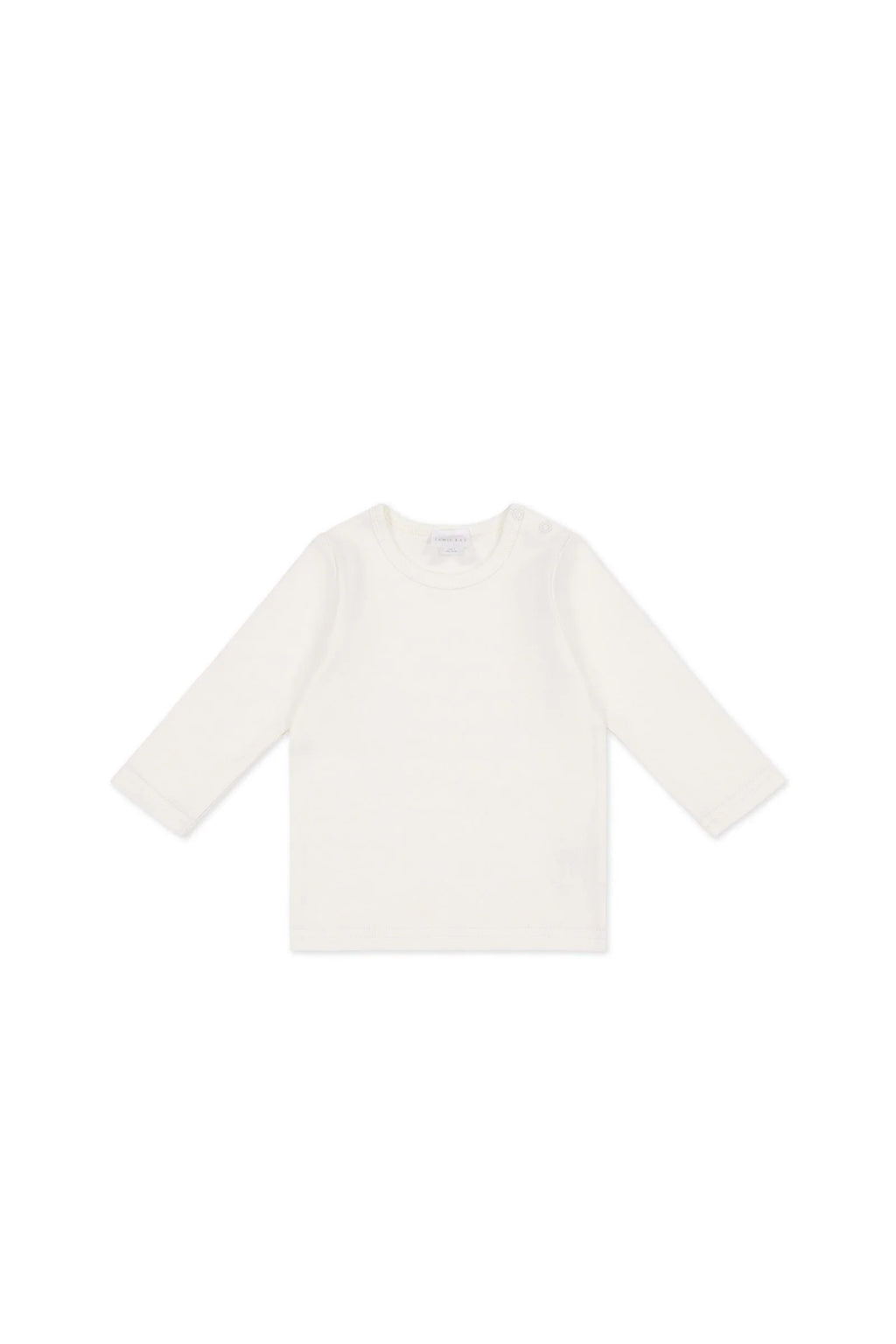Jamie Kay - Pima Cotton Vinny Long Sleeve Top - Whisper