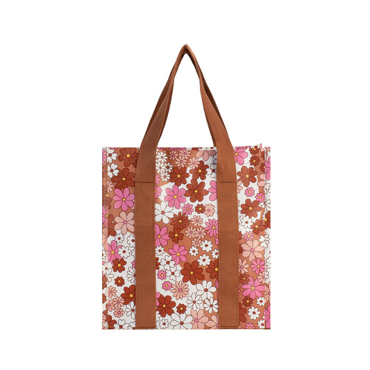 Kollab Market Bag - Pink Daisy