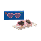 Babiators Polarised Hearts - Frosted Pink