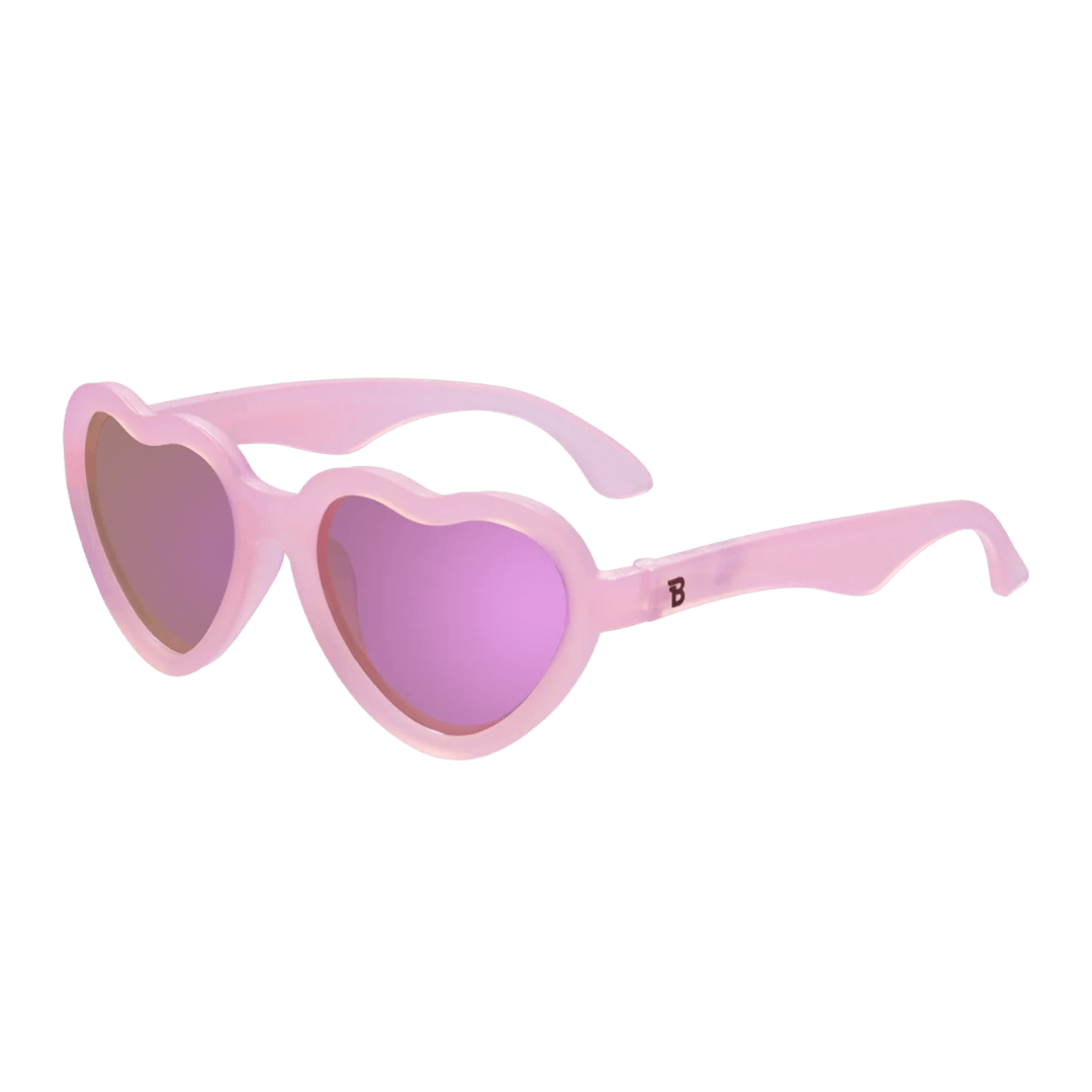 Babiators Polarised Hearts - Frosted Pink