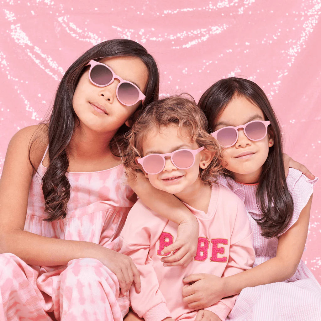 Babiators Polarised Keyholes - Pretty In Pink/Mirrored Lenses