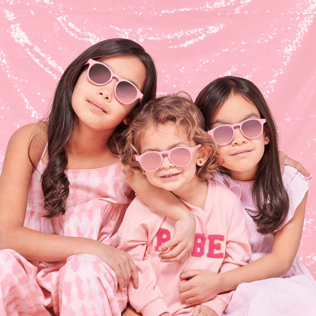 Babiators Polarised Keyholes - Pretty In Pink/Mirrored Lenses