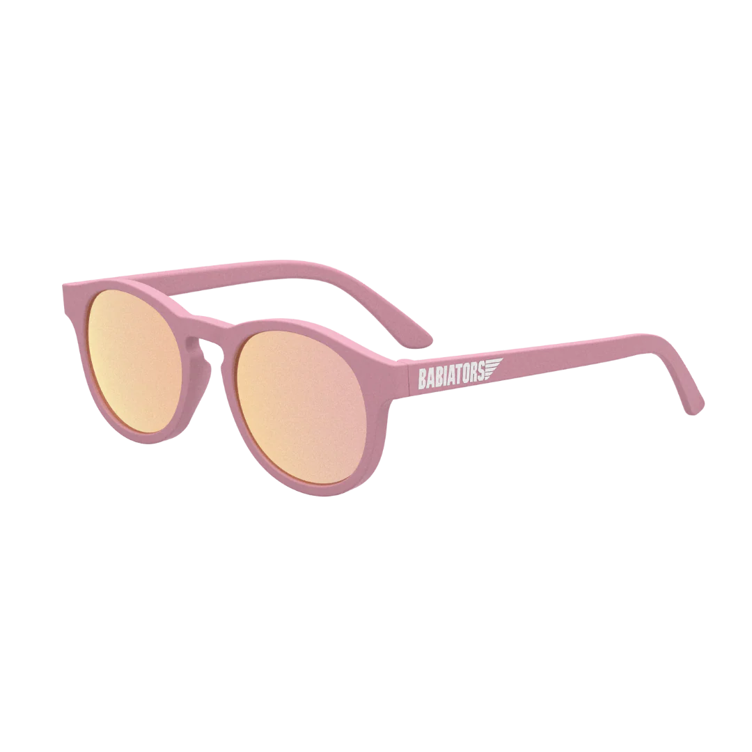 Babiators Polarised Keyholes - Pretty In Pink/Mirrored Lenses