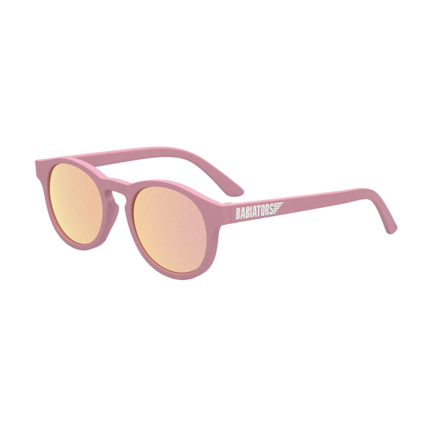 Babiators Polarised Keyholes - Pretty In Pink/Mirrored Lenses