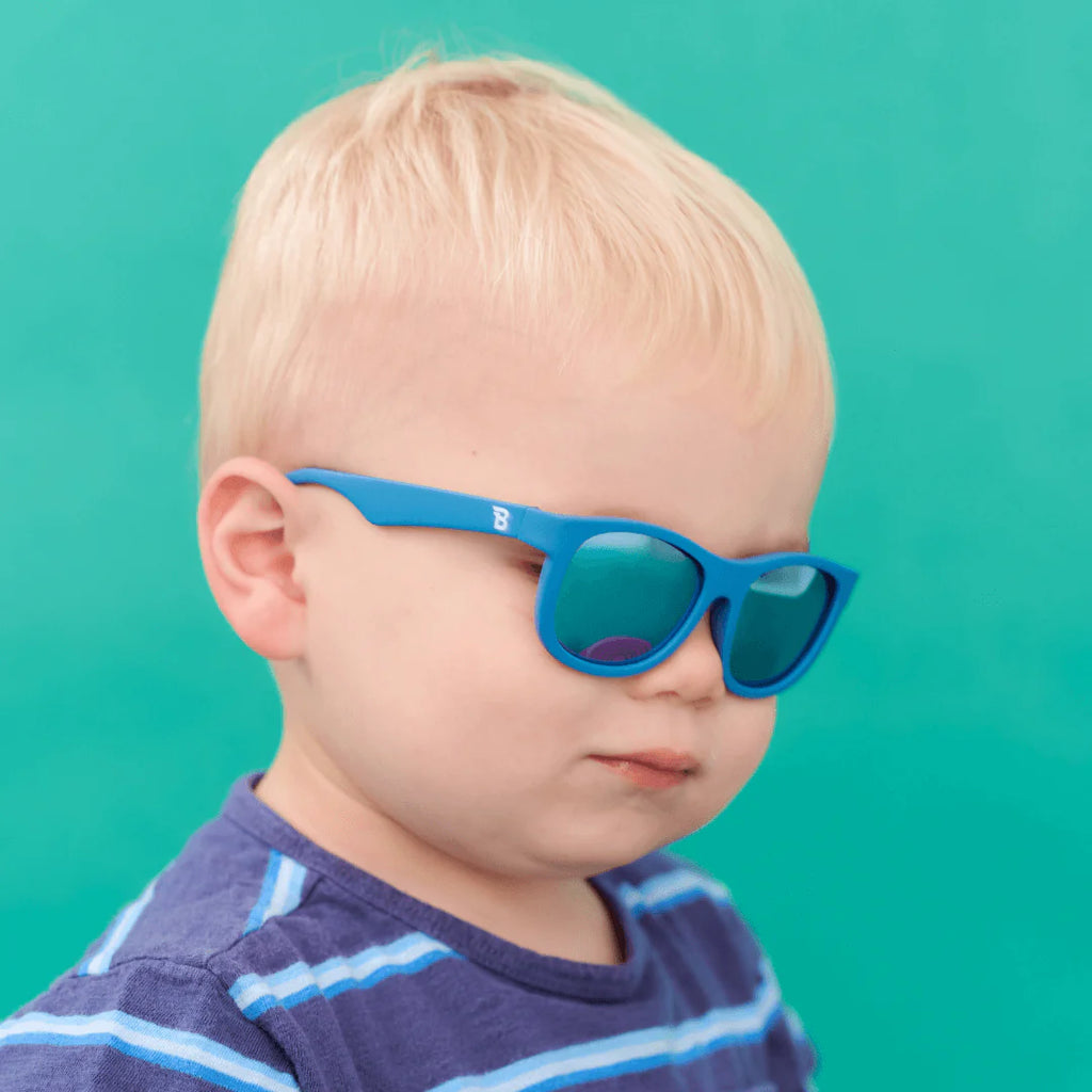 Babiators Polarised Navigators - Midnight Blue/Light Blue Mirror