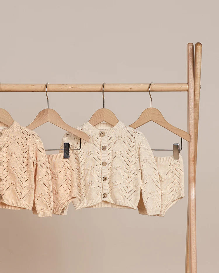 Quincy Mae Knit Bloomer || Shell