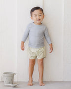 Quincy Mae Boys Swim Short || Sailboats