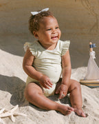 Quincy Mae Scoop Back One-Piece || Sailboats