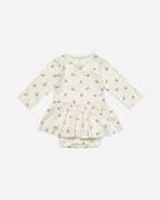 Quincy Mae Pointelle Long Sleeve Tee || Rose Fleur