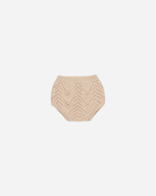 Quincy Mae Knit Bloomer || Shell