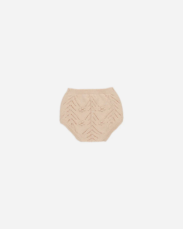 Quincy Mae Knit Bloomer || Shell