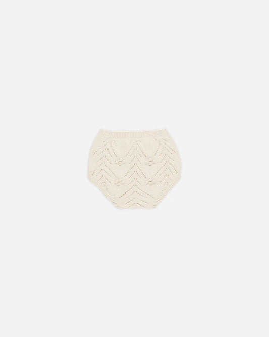 Quincy Mae Knit Bloomer || Natural