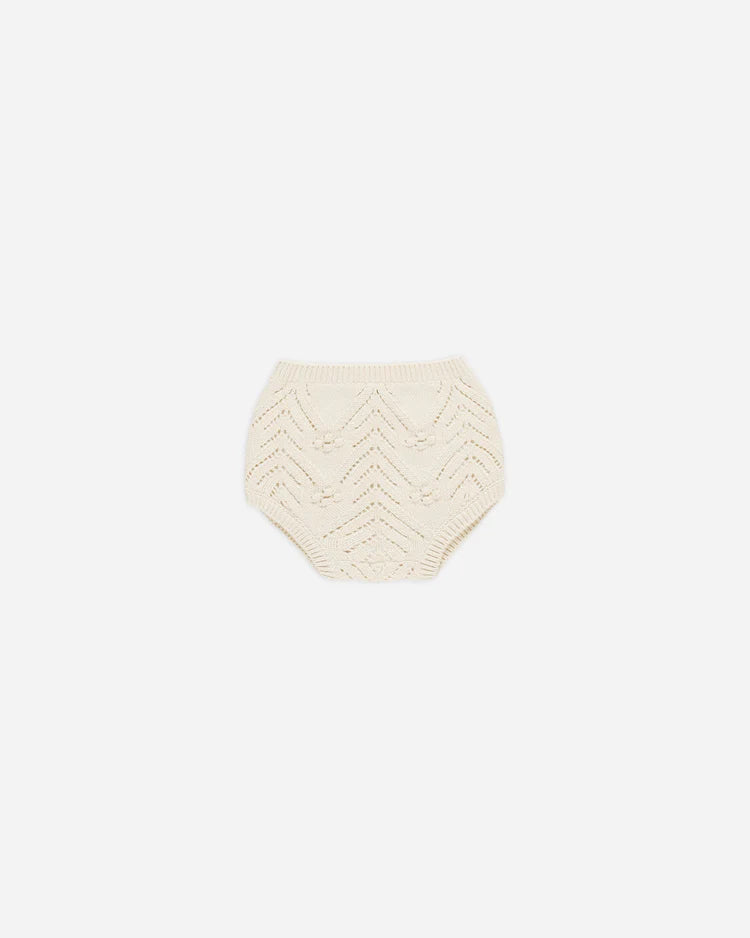 Quincy Mae Knit Bloomer || Natural