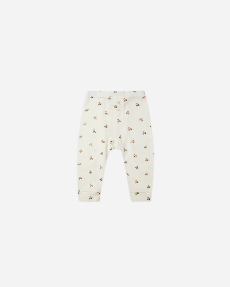 Quincy Mae Pointelle Legging || Rose Fleur