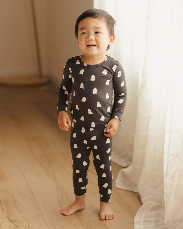 Quincy Mae  Bamboo Pajama Set || Ghosts