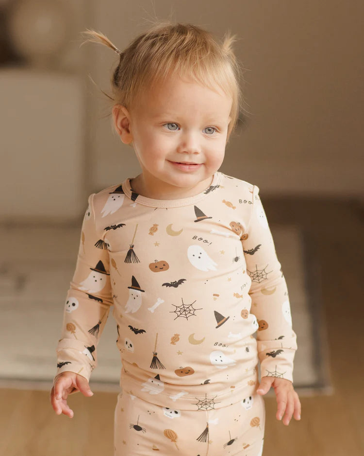 Quincy Mae  Bamboo Pajama Set || Halloween