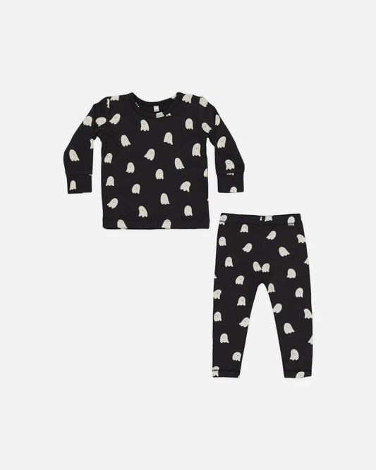 Quincy Mae  Bamboo Pajama Set || Ghosts