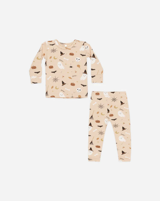 Quincy Mae  Bamboo Pajama Set || Halloween