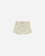Quincy Mae Boys Swim Short || Sailboats