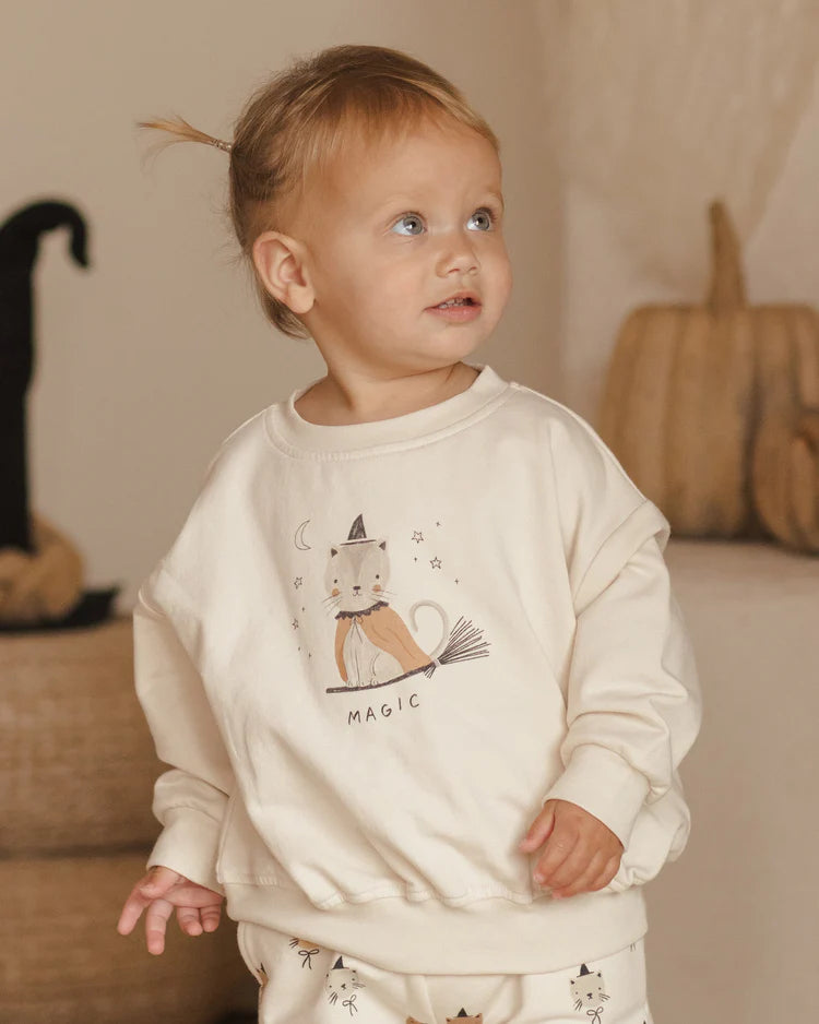 Quincy Mae - Relaxed Fleece Sweatshirt Magic