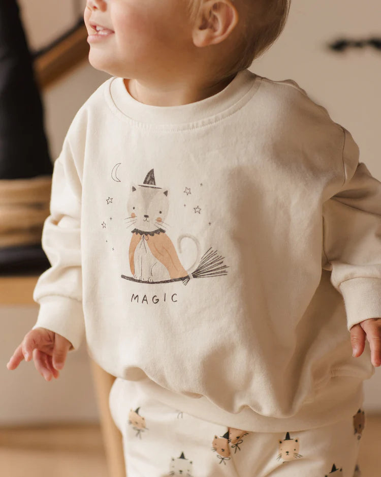 Quincy Mae - Relaxed Fleece Sweatshirt Magic
