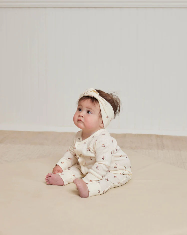 Quincy Mae Knotted Headband || Rose Fleur
