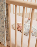 Quincy Mae Bamboo Zip Footie || Winter Garden