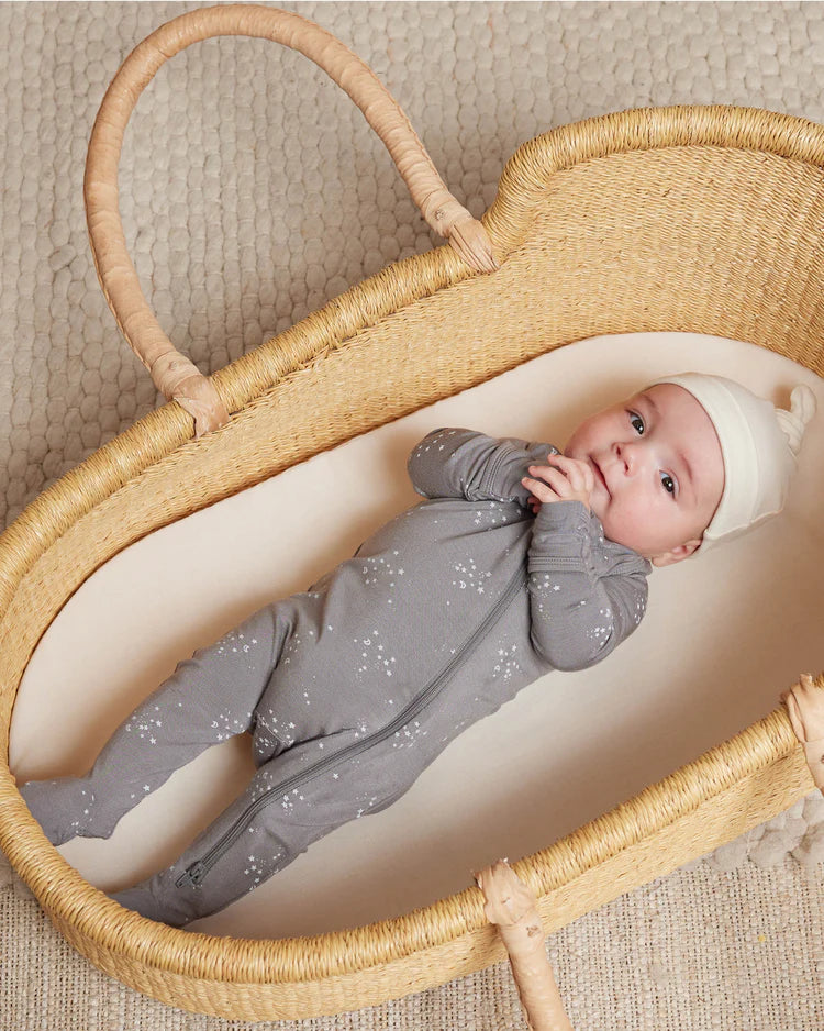 Quincy Mae Bamboo Zip Footie || Twinkle