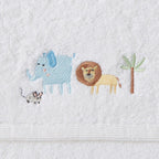 Jiggle & Giggle Jungle Adventure Bath Towel & Face Washer in Organza Bag