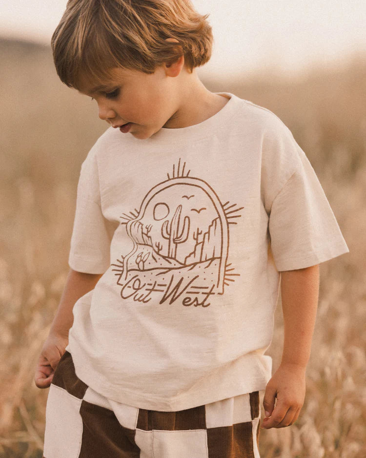 Rylee + Cru Relaxed Tee || Out West