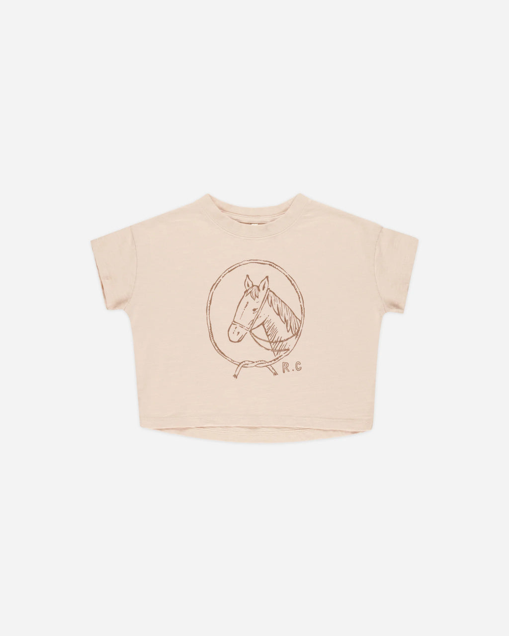 Rylee & Cru Boxy Tee || Horse