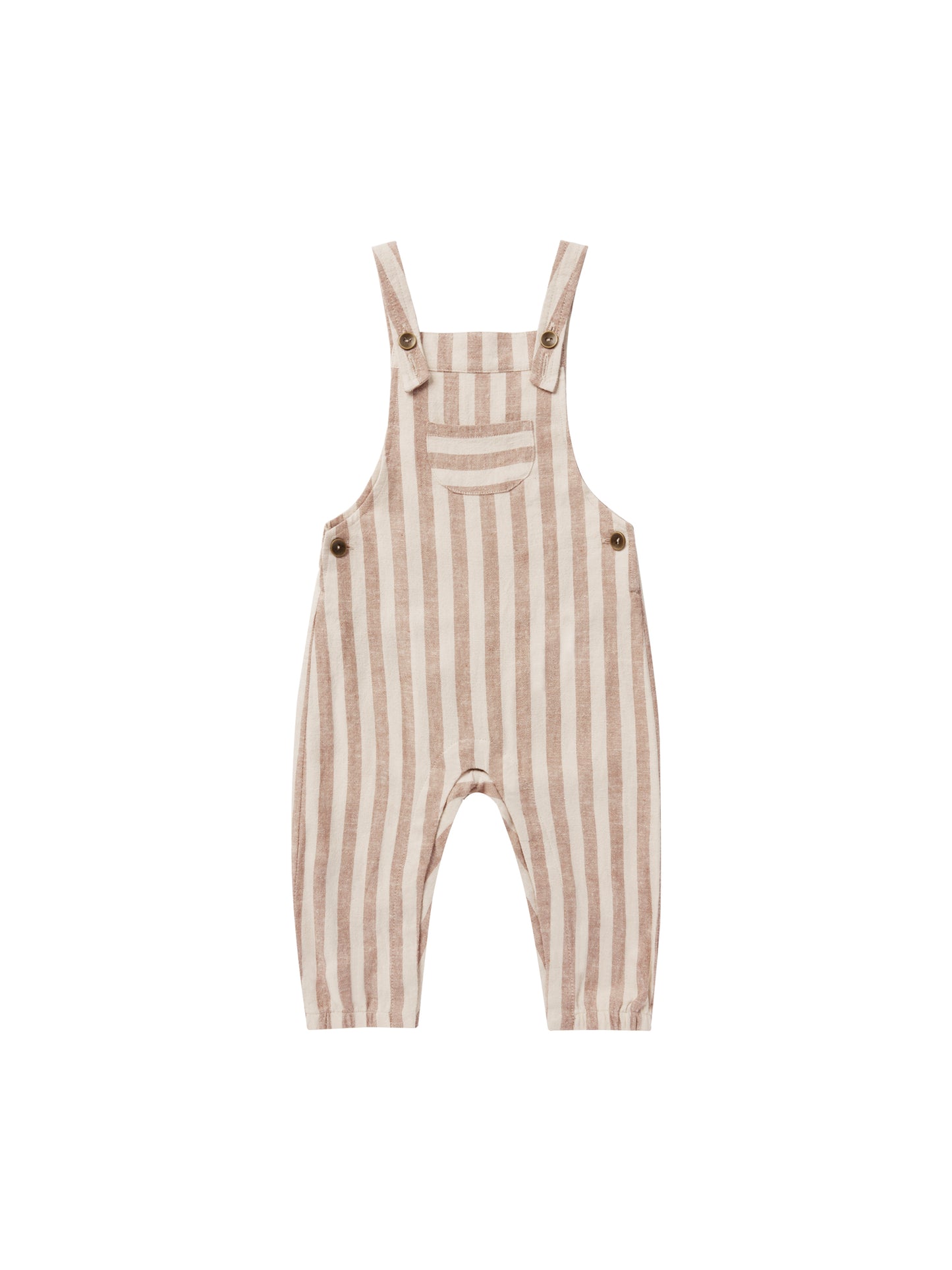 Rylee & Cru Baby Overall || Clay Stripe